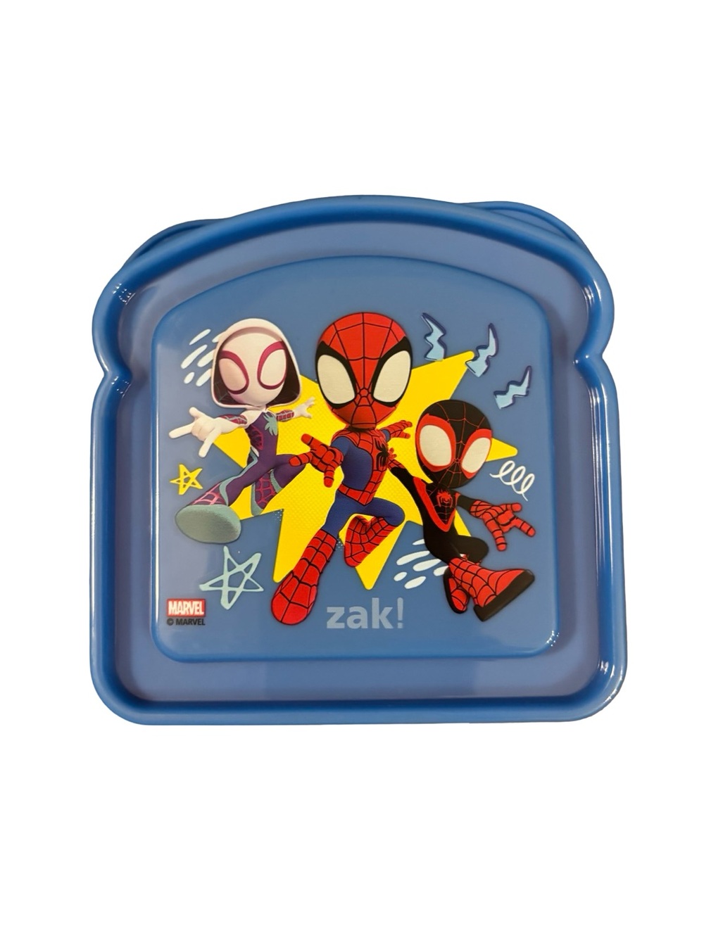 Marvel Spider-Verse Blue Kids Plate